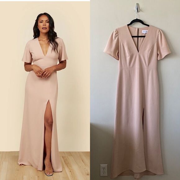 PARK & Fifth - La Brea Rose Maxi Dress(Size:Small) - Picture 1 of 13